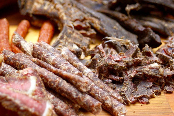 1LB COMBO - 1 LB GLATT KOSHER BILTONG & 1LB GLAT KOSHER DROEWORS